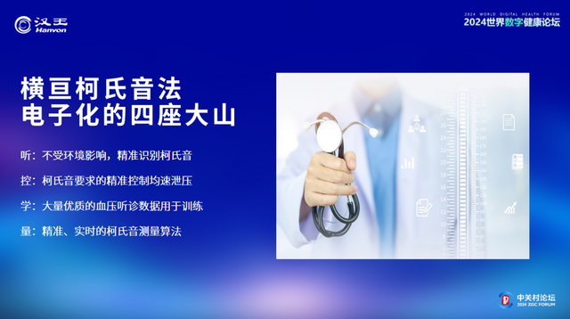 AI+医疗打造新质生产力,中关村论坛汉王科技智领数字健康新趋势