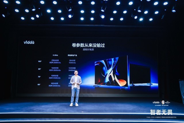 智者无畏！Vidda发布XUltra系列AI电视和C2系列三色激光投影