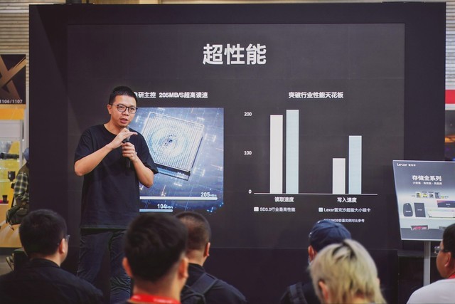 P&E展会现场Lexar雷克沙发布多款新品并启动全球影像大师计划
