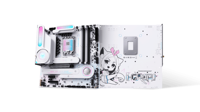 偶像魅力，怦然心动！铭瑄首款瑷珈主题主板MS-iCraft B760M CROSS正式登场