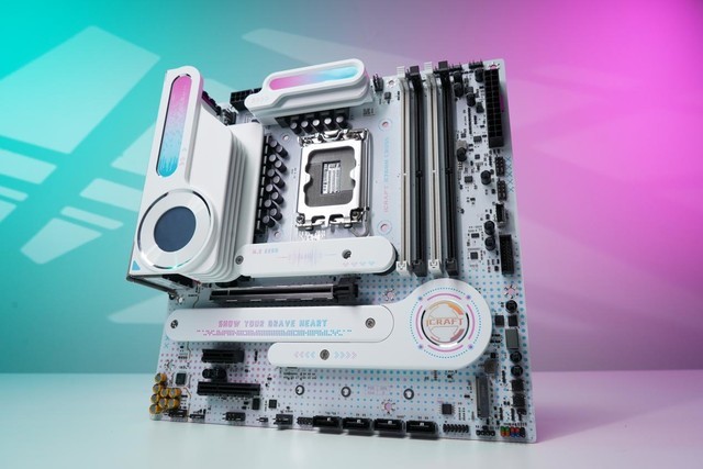 偶像魅力，怦然心动！铭瑄首款瑷珈主题主板MS-iCraft B760M CROSS正式登场