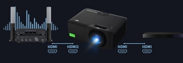 万元级大芯片 影院/游戏兼顾 优派4K三色激光投影震撼上市