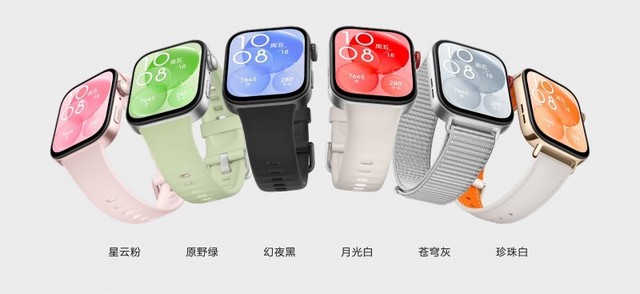 新一代HUAWEI WATCH FIT 3发布，千元档智能手表首选