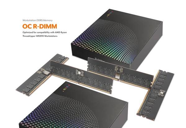 V-COLOR推出专为AMD WRX90和TRX50工作站的OC R-DIMM高性能内存