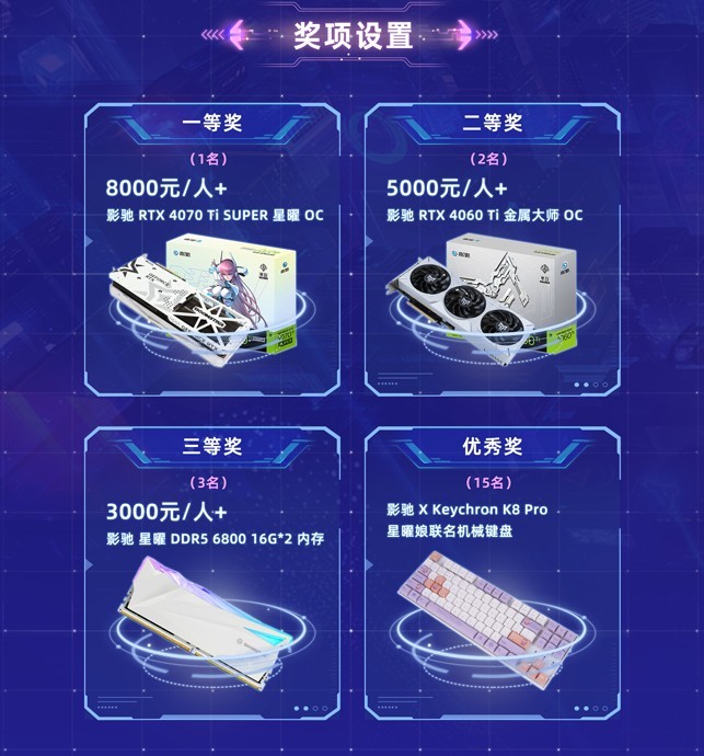 速速提交作品！影驰星曜娘二创AIGC创作大赛征集今晚截止