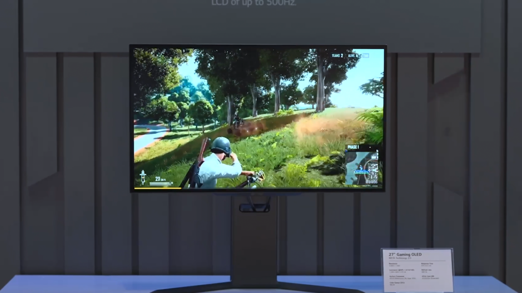 SID 2024展会 LG Display展示高性能游戏OLED