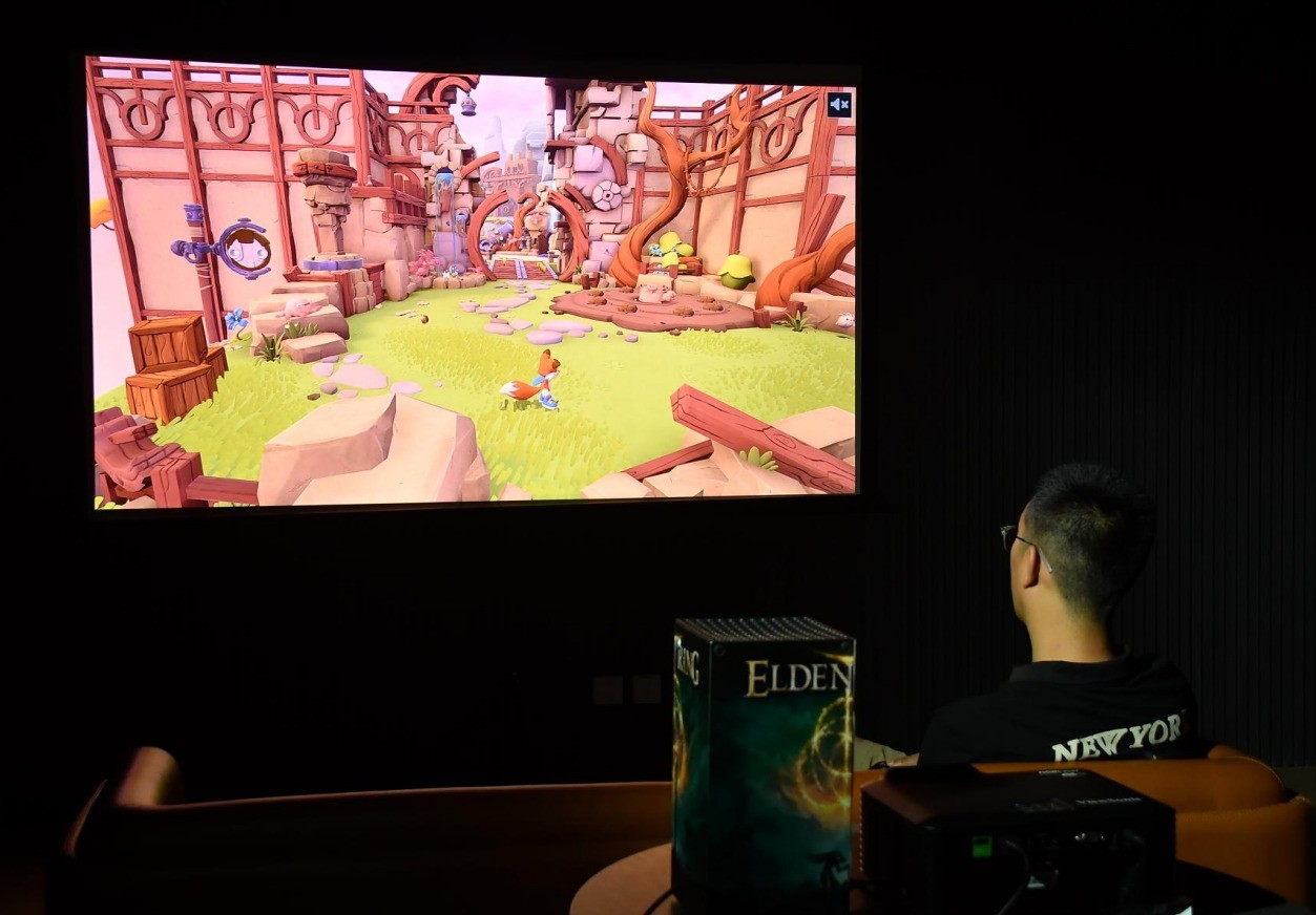 万元三色激光 超大芯片 优派LX700-4KUltra投影价格超香！