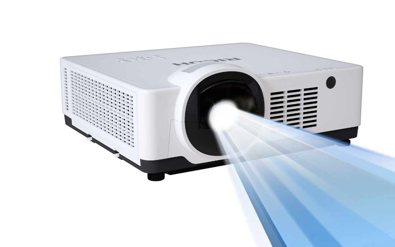 理光投影机×沉浸式会议室 | 科技超实力打造全景空间体验超能力