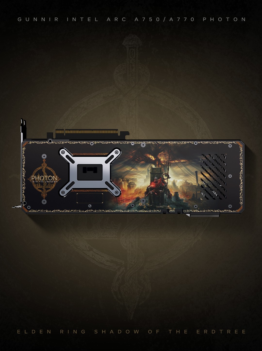 游戏视觉盛宴！蓝戟携手《艾尔登法环黄金树幽影》推出联名显卡