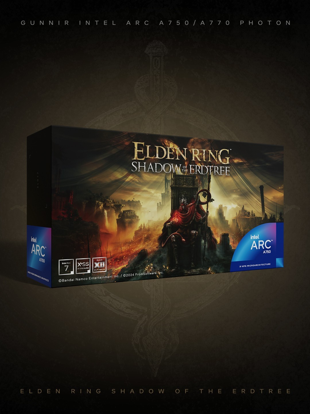 游戏视觉盛宴！蓝戟携手《艾尔登法环黄金树幽影》推出联名显卡