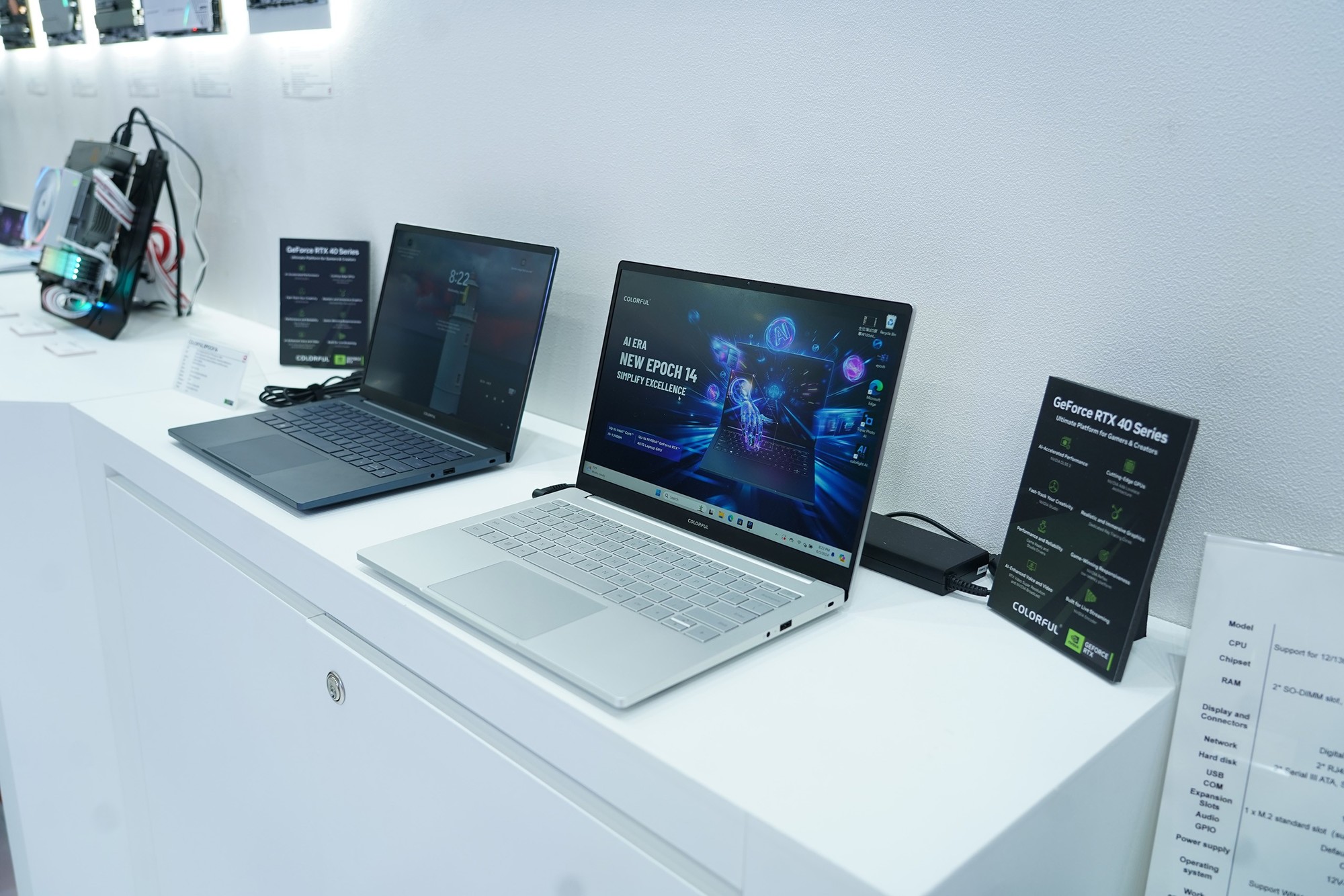 首次亮相！七彩虹EPOCH系列大算力AIPC笔记本现身Computex2024