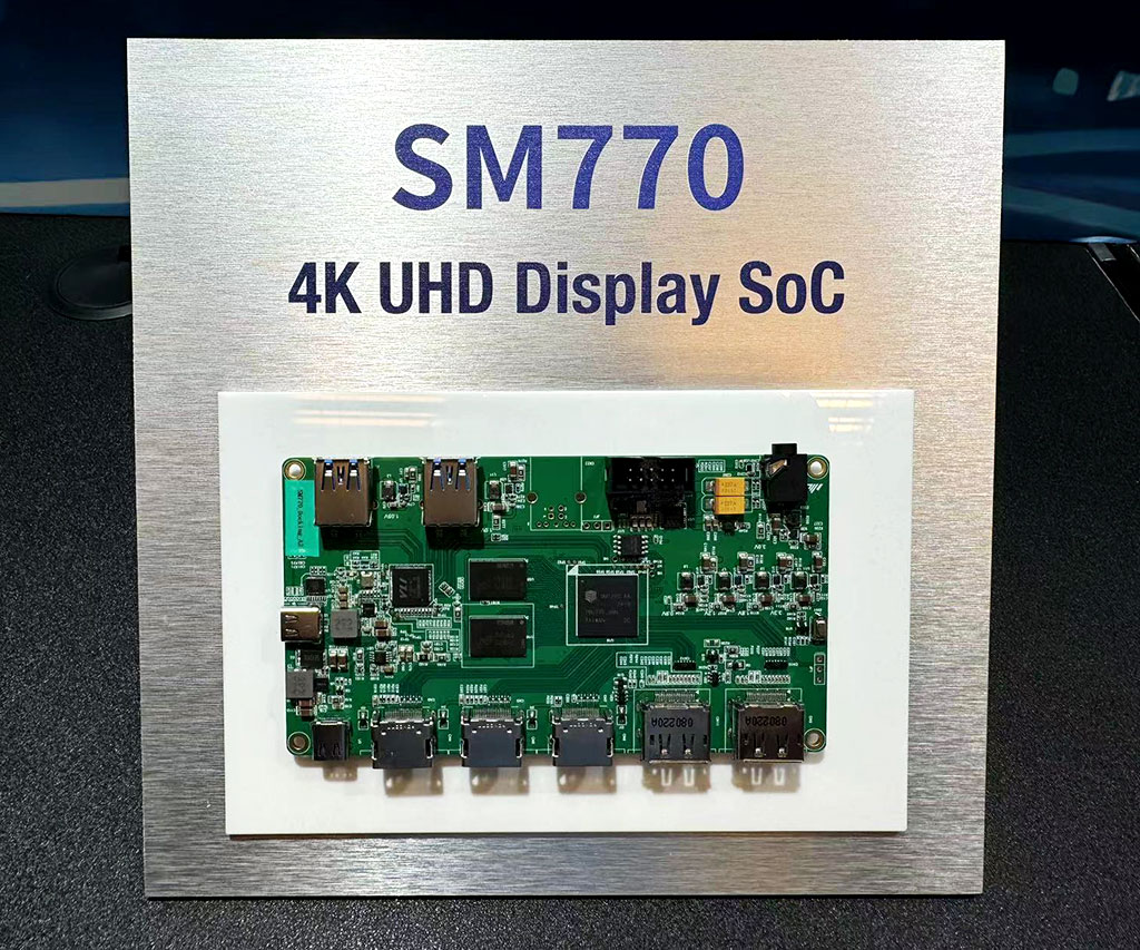 COMPUTEX 2024:慧荣推SM770 全新USB显示接口SoC新方