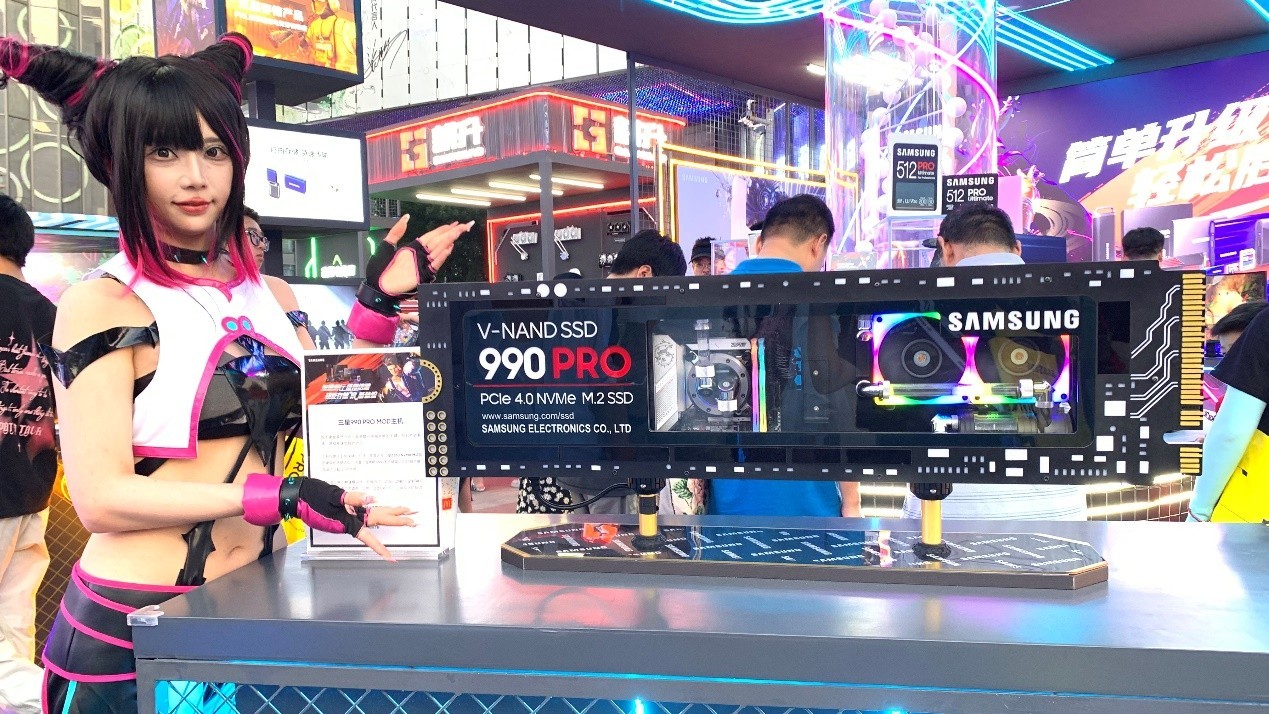 三星存储闪耀“潮好玩”济南站，创新科技引爆观众热情