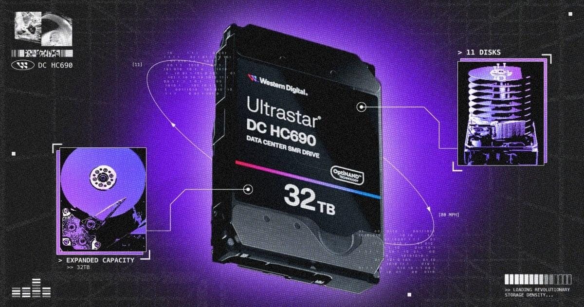 Computex 2025：SanDisk 分拆后 WD 将聚焦 HDD 产品线并强调总持有成本